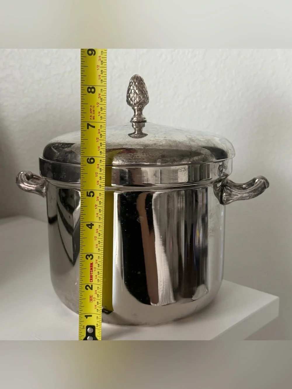 Vintage Silver Plated Ice-Bucket, Antique